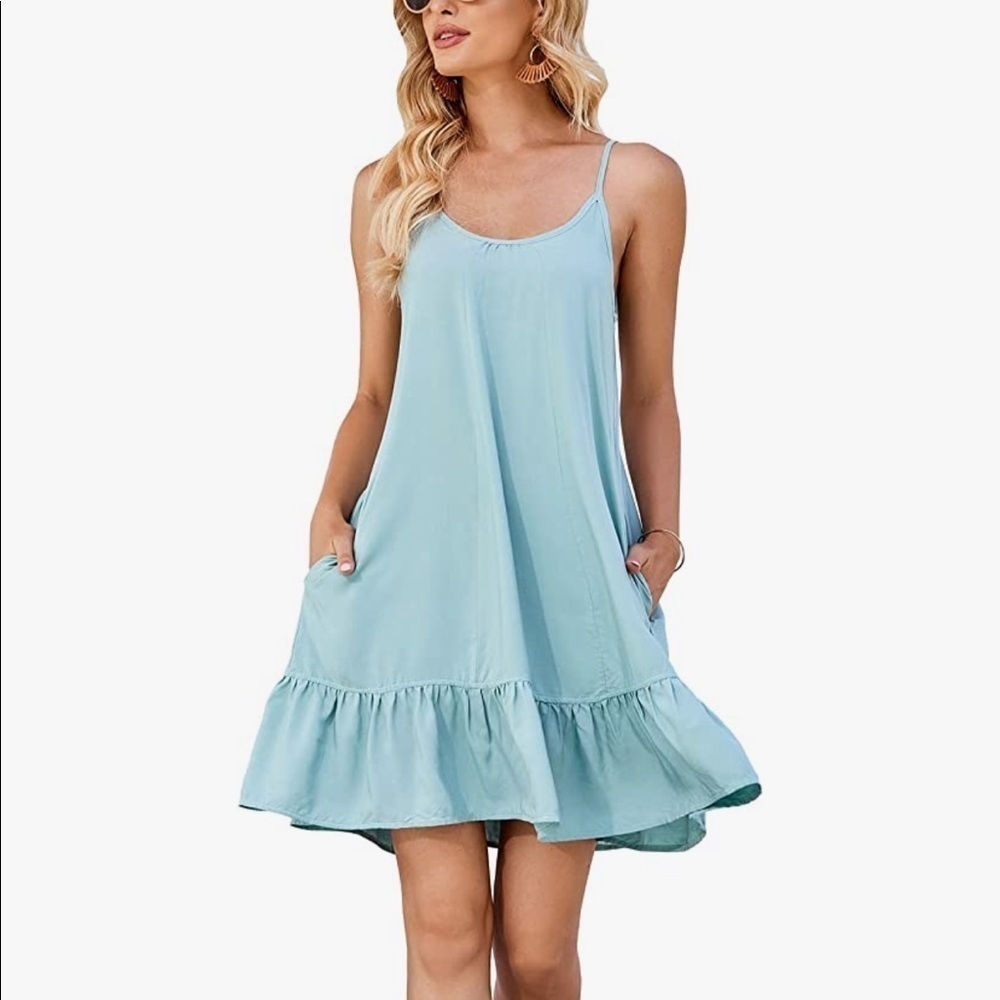 BUENOS Ninos womens V neck dress